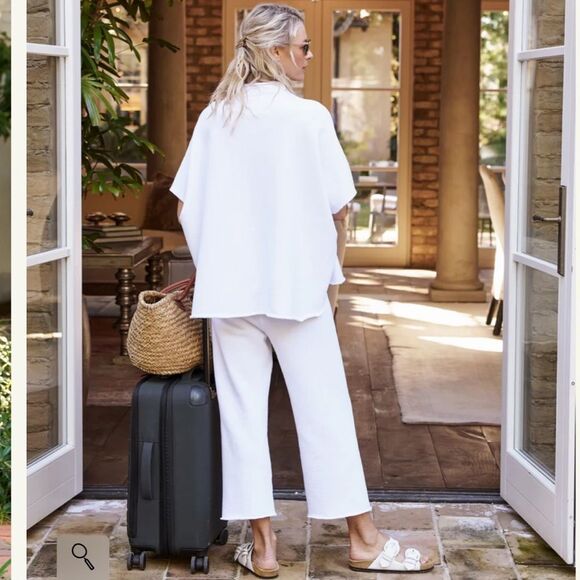 New Frank & Eileen MALIBU TRAVEL SET
Audrey Capelet/Catherine Sweatpant XL White - Picture 7 of 16